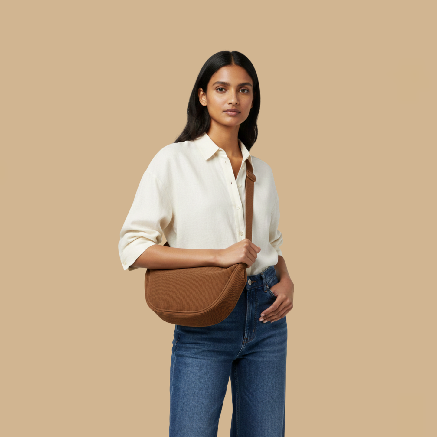 Crescent- Brun Élégance